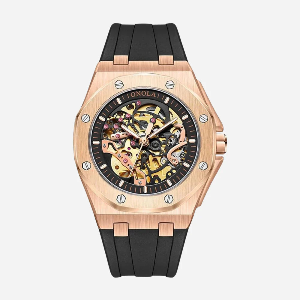 LUXOR BLACK ROSE GOLD